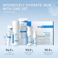 Hyaluronic Acid Skincare Set - 5-Step Hydration Routine for Normal & Dry Skin