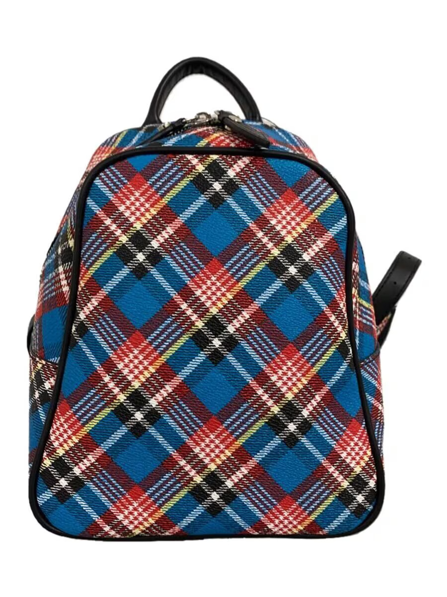 Vivienne Westwood Backpack -- Multicolor Check from Japan | eBay
