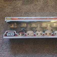Funko Pop Star Wars The Bad Batch 5-Pack GameStop Exclusive - Vaulted - NIB