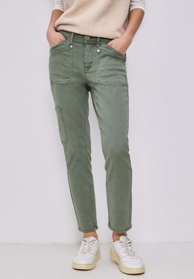 Street One - Cargo Jeans - Farbe: grün