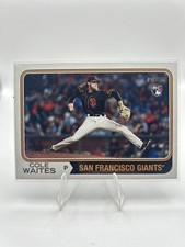 2023 Topps Heritage #258 Cole Waites San Francisco Giants