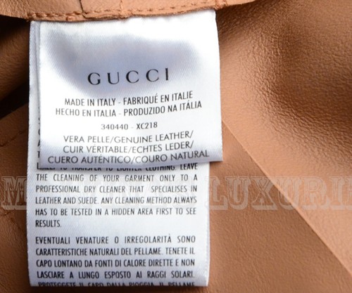 GUCCI JACKE PFIRSICH WILD LEDER OVERSIZED BLOUSON MANTEL $ 3.300 IT 44 US 8 - Bild 13 von 18