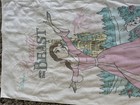 Vtg Beauty and The Beast “Belle” Beach Towel Mrs. Potts Chip Lumiere Disney VGUC — photo 2