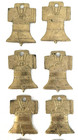36 Sturdy Liberty Bell Bronze or Brass Tokens — photo 8