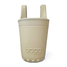 Bogg Bag Bevy Beige/Latte Cupholder & Beyond Rubber Water Proof With Hooks New