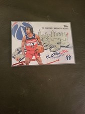 2025-26 Topps Basketball Tre Johnson III  Clutch City Prospects RC CC-6 Wizards