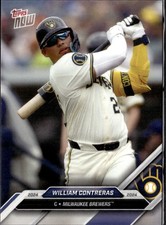 2024 Topps Now Road to Opening Day Milwaukee Brewers William Contreras #OD-225
