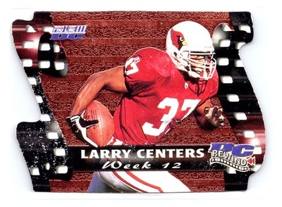 1997 Pro Line Football #78 Larry Centers Die Cut DC Rewind Arizona Cardinals