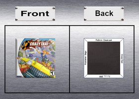 Crazy Taxi 1, 2 Video Game Box Art *Dreamcast* High Quality Magnet / Set