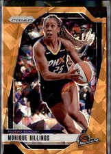 2024 Panini Prizm WNBA #120 Monique Billings Ice Orange Prizms ORANGE ICE