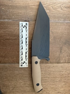 Doug Marcaida Grande Fratello Serbian Cleaver Knife 8.5in Stainless Steel