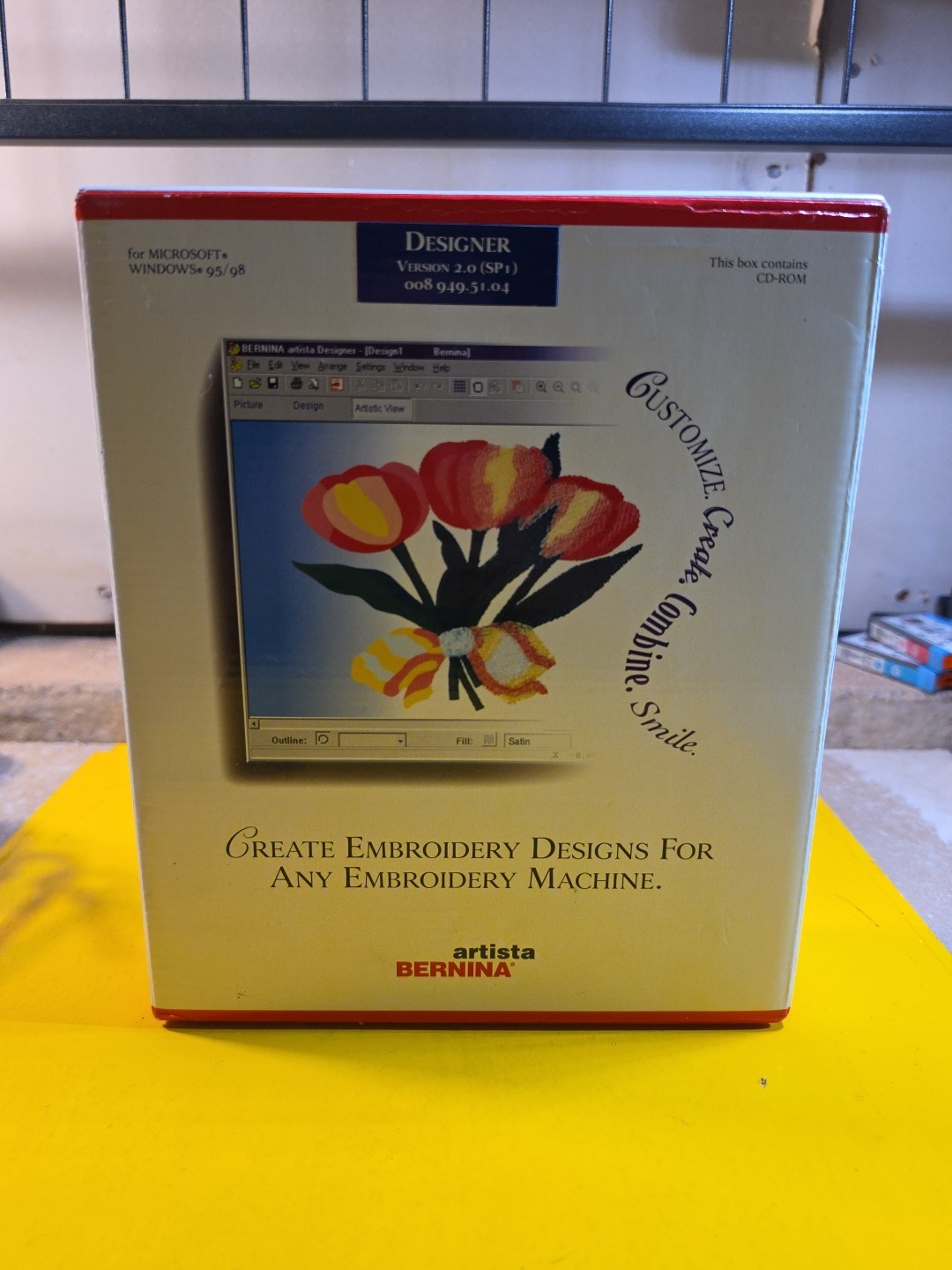 New Bernina Artista Customizer/Designer Verison 2.0 