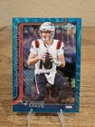 2025 Topps Chrome Drake Maye Aqua Wave /199 New England Patriots