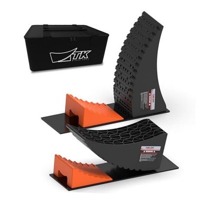 Camper Leveler System Lift, 35,000 lbs, 2-Pack RV Leveling Blocks 6'' 2-pack