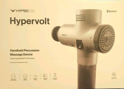 Hyperice Hypervolt Bluetooth Percussion Massage Device - Silver (53100 038-00)