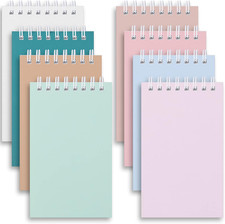 ,3X5 Pocket Spiral Notepads with Lined Pages - the Perfect Little Mini Notebook