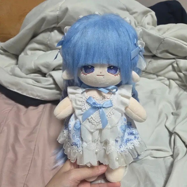 25cm Long-legged Cotton Doll with Clothing - Pre-Owned