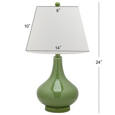 Safavieh AMY GOURD TABLE LAMP, Reduced Price 2172779724 LIT4087G-SET2