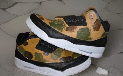 Size 11 - Jordan 3 Retro Custom Camo 2020