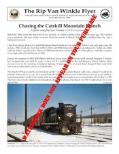 NYC Chasing the Catskill Mountain Br Ashokan Gene Dauner photo essay 12 pgs 2006