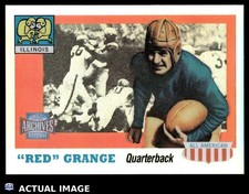 2001 Topps Archives Reserve Chrome #27 HAROLD "RED" GRANGE Illini NM