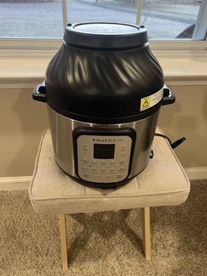 #ad Instant Pot Duo Crisp Air Fryer 6qt 11 in 1 Missing Pot Pressure Topwarmer $89.00