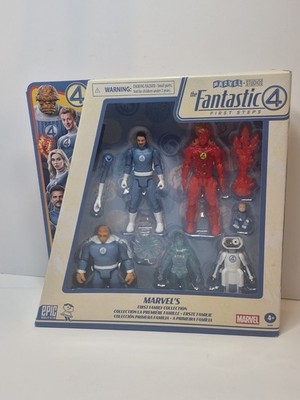 Marvel Fantastic Four 4 First Steps First Family Collection Action Figures Set
