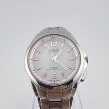 Working CITIZEN Attesa H330 Radio-Controlled Solar Titanium Watch