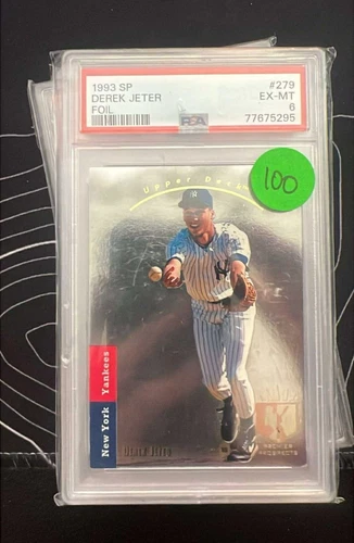 1993 Upper Deck Derek Jeter SP Foil Rookie PSA 6