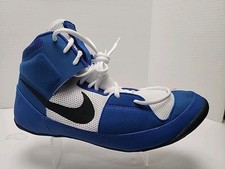 Nike Fury Men's Wrestling Shoes MMA Combat Royal Blue AO2416-401