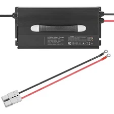 12V 60A Lithium Battery Charger 14.6V AC-DC LiFePO4 Smart Charger for R