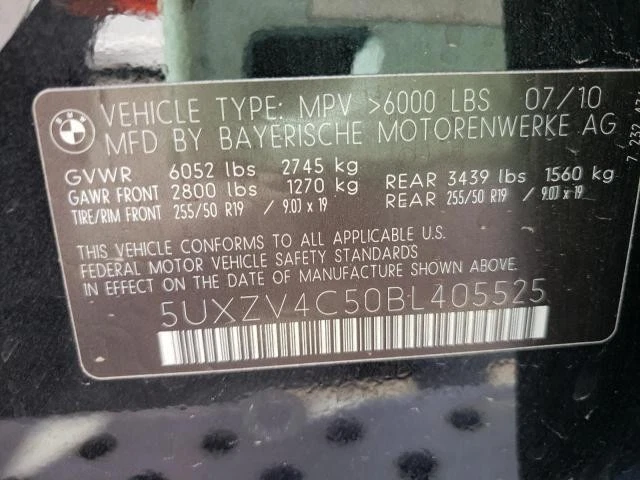 Used A/C Compressor fits: 2011 Bmw X5 xDrive35i 3.0L twin turbo Grade A Foto 2 de 4