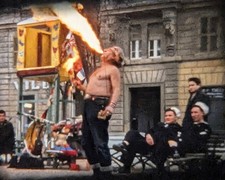 8mm Home Movie 1962 Street Scenes Rome Mediterranean People Beach