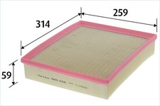 VALEO Luftfilter 585558 Filtereinsatz für VW AMAROK 2HA 2HB S1B S6B S7A S7B AGD