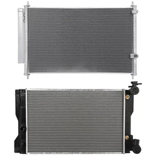 Radiator & AC Condenser Cooling Kit For 2009-17 Toyota Corolla 09-14 Matrix 1.8L