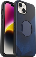 OtterBox OtterGrip SYMMETRY SERIES Case for iPhone 14 / 13 - Blue Storm Blue