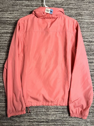 The Black Dog Womens Rain Jacket Full Zip Polyester Hooded Windbreaker Pink XL - Picture 5 of 22