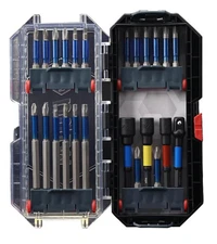 Wiha Terminatorblue Impact Bit Set With Nut Setters And Adapter, 24 Pieces