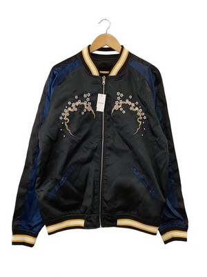 Batto Musume Sukajan/Xl/Polyester/Blk/291801Sj/ Null 3668