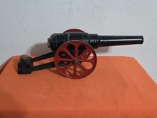 Vintage BIG BANG Cannon Model 12FDB Cast Iron Toy Carbide 16" As Is