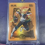 2026 Bo Jackson Battle Arena JAW-JAW Ron Jaworski Orange Battlefoil Fire SP