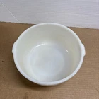 Vintage Glasbake For Sunbeam Mixing Bowl Milk Glass for Mixer