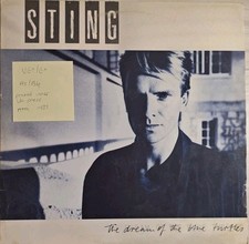 Sting Dream Of The Blue Turtles Vinyl Record LP VG+/G+ DREAM1 1985
