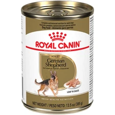 Royal Canin Breed Health Nutrition German Shepherd Adult Loaf in Sauce Wet 13 oz