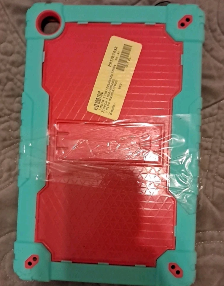 Tablet Case Sleeve for 10.1 Tablets Hot Pink & Teal Brand New With Stand - Image 2 of 3