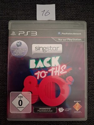 Singstar: Back to The 80's (Sony PlayStation 3)