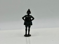 Vintage Johillco Space lead figure Intelligent Alien in Blue, 1952