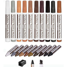 21-Piece Wood Filler Floor Scratch Repair Kits, Markers Touch up and Wax Sticks