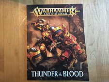 Warhammer Age of Sigmar Thunder & Blood Bookl...
