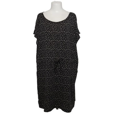 Zeeman, Kleid, Größe: 48, Schwarz/Weiß, Elasthan/Polyester, Gepunktet #pBe